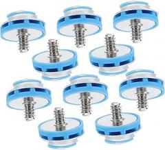 10pcs Mini Hard Disk Drive Mounting Screws for Electronics Repair Shock Absorbing Design Compatible Mini Reduction for Secure Installation