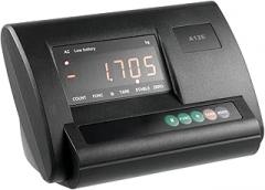 Weighing Indicator, High Precision Indicator Floor Scale, Measurements Kit with 4 pcs Load Cells and LED Display, 2T/4409lbs Capacity, Used in Electronic Platform, Floor, Forklift Scales