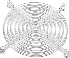 20pcs Protective Case Mesh for PC Cooling Durable Galvanized Fan Grill with Screws Dustproof Cover for Computer Tower Fans and Electronic Devices