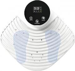 1300W High-Speed Feet Touch Panel Drying Machine 4 Speeds Adjustable Temperature with LED Feet Touch Panel for Bathroom Hygienic and Gentle Drying for Your Skin