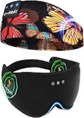 LC-dolida 2025 New Sleep Headphones BambooCotton 3D Bluetooth Sleep Mask