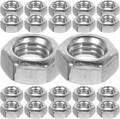 180pcs 304 Stainless Steel Hex Nuts M5 Thread Fastening Nut Set for Electronic Products and Industrial Hardware