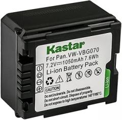 Kastar 1-Pack Battery Replacement for Panasonic HDC-TM20, HDC-TM20K, HDC-TM20K8, HDC-TM20R, HDC-TM20S, HDC-TM30, HDC-TM200, HDC-TM300, HDC-TM300K, HDC-TM300P, HDC-TM300PC, HDC-TM350, HDC-TM650