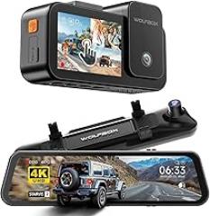 WOLFBOX G900 PRO Mirror Dash Cam & X5