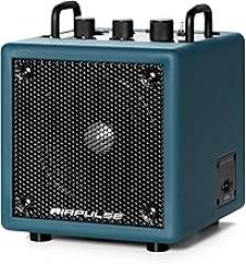 AirPulse Wireless Bluetooth Home-use Speaker, Compact Speakers with AUX/LINE Input for Home Office (Blue)