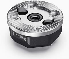 SMALLRIG Standard Rosette Bolt-On Mount (M6 Thread, 31.8 Diameter) for Camera Cage and Accessories - 1939