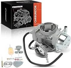 A-Premium 1 Barrel Carburetor Compatible with Yamaha Grizzly 600 660 YFM600 YFM660 Rhino 660 Electronic Choke