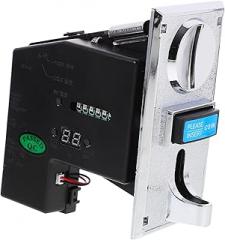Alipis Multi Coin Selector Vending Machine Accessory Electronic Coin Sorter for Washing Machines and Arcade Games