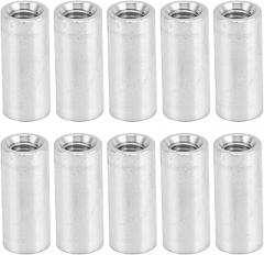 10 Pieces M4x0.7-Pitch Female Threaded Round Standoff Aluminum Alloy for Circuit Board/Electronics/Mechanical Assemblies(20mm Long)