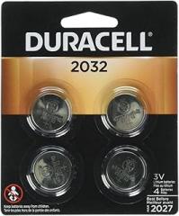 Duracell Lithium 2032 3 volt Security and Electronic Battery 4 pk