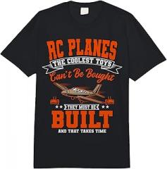 RC Airplane Aerodynamic Apparel RC Airplane Toy Battery Plane Electronic Aerodynamic Comfort Colors Adult Heavyweight T-Shirt