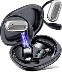 AI Translation Earbuds Real Time,Buletooth 6.1 Translator Ear Buds with 188 Languages,50H Audifonos Traductores Inglés Español,3-in-1 Translator Device,Open Ear Headphone With Hook for Travel Learning