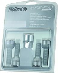 28032SL Wheel Lock Bolts SL (Ultra High Security) M14 x 1,5, Radius seat, Shaft Length 34,5 mm, Overall Length 56,3 mm, Hex Size 17mm, Key Diameter 28,6 mm