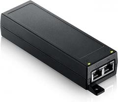Zyxel Single port Powerinjector | 1-2.5G MultiGig 802.3at PoE+ Injector | Simple Plug and Play | IEEE 802.3af/at