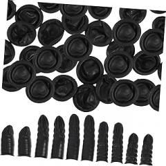 200pcs -Static Finger Covers Conductive for Daily Use Abrasion-Resistant and Comfortable Finger Protectors for Electronics Assembly