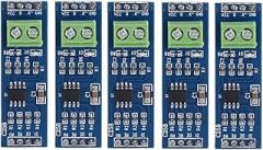 Garosa 5PCS TTL to RS-485 Converter Module for Industrial Serial Communication Compatible with Integrated Circuits and Electronic Devices