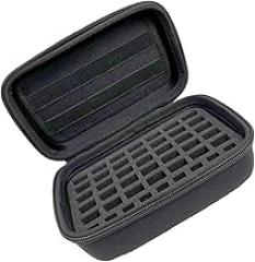 Compact USB/Card Storage Case: Nylon for 44 Drives + 6 Card Slots (116 Chars) Professional Electronic Accessories Storage Box