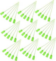 PRETYZOOM 100pcs Fire Extinguisher Zip Ties Plastic Locking Seals Tamper Tags for Electronics Luggage Clothing