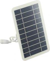 Reliable Waterproof 5W USB Solar Panel Designed To Charge Mobile Phones And Other Small Electronics Efficiently