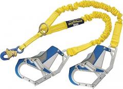Shock-Absorbing Lanyard, Working 6 ft. L