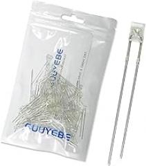 2x3x4 White LED Diode Light Bright Lighting Bulb Lamps Electronics Components Indicator with Square Clear Transparent DC 3V 20mA 100pcs