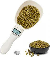 2026 New Digital Measuring Spoon Scale, Electronic Food Measuring Scoop 800g/0.1g High Precision with LCD Screen, Kitchen Spoon Scale for Baking, Coffee, Spices, Dog & Cat Food