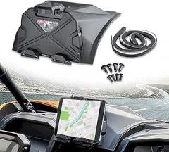 Electronic Device Tablet Phone Holder Adjustable Storage Box Compatible with 2020-2025 Kawasaki Teryx KRX 1000 Accessories