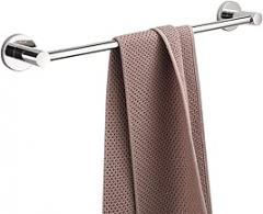 Durable 120cm Stainless Steel Towel Bar - Wall Mounted, Modern Design for Bathroom & Kitchen Storage(30cm)