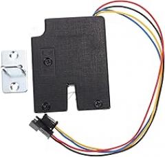 Titanium Alloy Electric Magnetic Lock for Cabinets Portable Electronic Hidden Lock Easy Installation for Home and Office Use