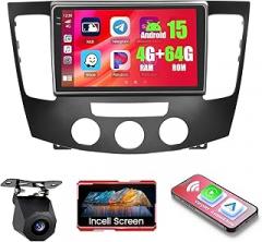 4+64GB Android 15 Car Radio for Hyundai Sonata 2009 2010 (Manual A/C) Wireless Carplay Android Auto, Realdio 9