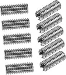 10pcs Threaded Nut Insert Thread Adapter for Furniture Transfer Sleeve Versatile Use Furniture Machinery Electronics