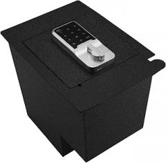 Center Console Gun Safe Vault - WASAI Vehicle Safe Vault Compatible with Toyota 4Runner 2010-2024, Anti-Theft High Security Armrest Lock Box with Electronic Keypad Lock.