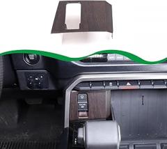 Car Electronic Handbrake Trim Cover Compatible with Toyot@ Tundra/Sequoia 2022-2024 ABS Center Console Electronic Handbrake Button Protect Frame Decor Cover Trim