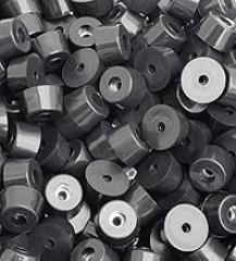 5/8” x 3/8” (D X H) Rubber Feet for Heathkit, Eico Electronics & Test Equipment #TNM12