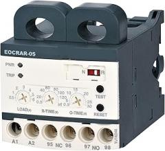 EOCR-AR Automatic Reset Electronic Overload Relay Motor Protector Thermal Overload Relay (Un:24-260VAC/DC) 1Pcs(5-60A)