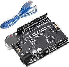 ELEGOO UNO R3 Controller Board ATmega328P with USB Cable Compatible with Arduino IDE