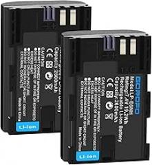 2-Pack LP-E6NH / LP-E6 Battery, for Canon EOS R R5 R6 R7 5D Mark II III and IV 90D 70D 5Ds 6D 5Ds 80D 7D 60D 5Ds MKii, MKii MKiii MKiv 5D4 Digital Camera Battery (2 Batteries)