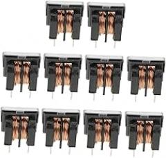10pcs Mode Inductor Filter Electrical Choke for Electronics High Conductivity and Resistance Wide Inductance Range
