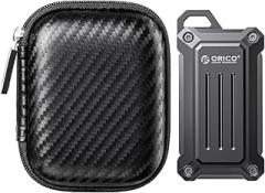 ORICO 2 TB External SSD Up to 2000 MB/s USB 3.2 Gen 2x2 Portable Solid State Drive Portable Protection Case for External SSD Hard Drive