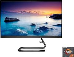Lenovo IdeaCentre AIO 3, 24 All-in-One Computer, AMD Ryzen 3 4300U Mobile Processor, Integrated Graphics, 8GB DDR4, 256GB M.2 Name SSD, DVD RW Drive, Windows 10, F0EW005TUS, Business Black (Renewed)