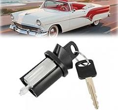 Ignition Lock Cylinder Switch 1F2009012 with 2 Keys for Ford Mercury Mustang Explorer Expedition Direct Replacement Smooth Rotation Security Guaranteed