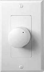 Beale Street Volume Control Speakers - Impedance Matching in-Wall Rotary-Type Surround Sound Stereo - Slim and Lightweight with Volume Control Design for Home Theater Sound Systems - Rotary