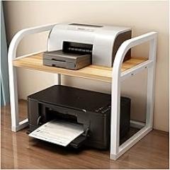 Printer Stand Printer Stand Desk Small Printer Shelf Home Desktop Book Storage Rack Copier Organizer Shelf Office Supplies Storage Shelf Printer Stand with STO,A