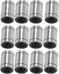 LM25UU Linear Ball Bearing, 12 Pieces, 25x40x59 mm, Smooth Motion, for Electronic Equipment, Printers
