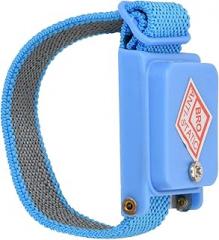 Antistatic Wrist Strap, Cordless Anti Static Bracelet, Electrostatic ESD Discharge Cable Band Wrist Strap for PC Computer Building Electronics Repair, Blue