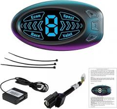 Throttle Response Controller, Upgraded 10 Drive Mode Smart Electronic Racing Pedal Accelerator for Ford F150 F250 Raptor Fusion Focus Grand Mondeo Ranger Over Mazda Jaguar(861)