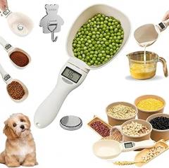 2026 New Electronic Measuring Spoon with Conversion, Electronic Measuring Cup, Adjustable Digital MeasuringSpoons with LCD Screen for Kitchen Gadgets Daily Meals Pet/Dog Food (1PC)