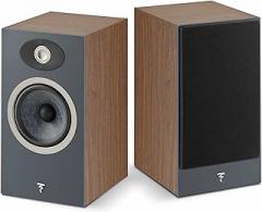 Focal Theva N°1-2-Way Bookshelf Loudspeakers, Pair, Dark Wood - FTHEVAN1DW