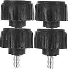 Homoyoyo 4pcs Heavy Duty Electronic Scale Feet Replacement with Non Slip Shock Absorber Precision Made Scale Foot Accessories for Stable Platform