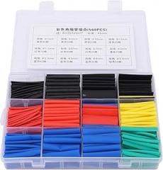 560Pcs Colorful Waterproof Nylon Heat Shrinking Tubing Set Insulated Shrinkable Tube For Electronic Repair